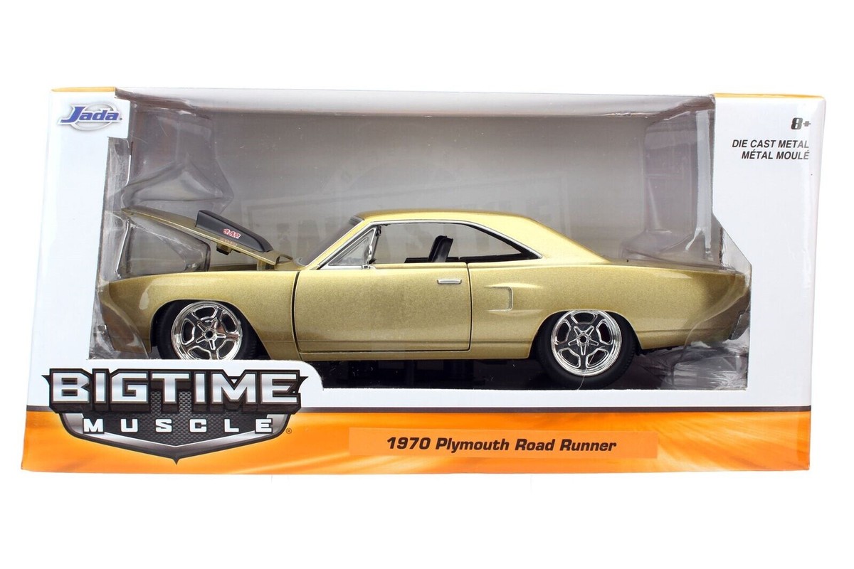 ミニカー BIGTIME MUSCLE 1970 PLYMOUTH ROAD RUNNER Amazon.com: Big Time Muscle 1:24 1970 Plymouth Road Runner
