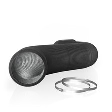 Flexible 10-inch Four-layer Aluminium Ducting 25-feet Long Ventilation Exhaust