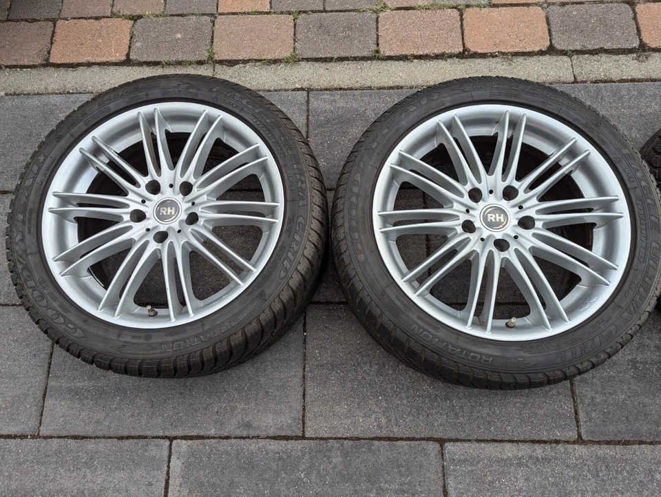 Felgen 8Jx18 EH2+ IS30 18 Zoll Winterreifen Kompletträder 5er F10 F11 6er F06 - Bild 3 von 4