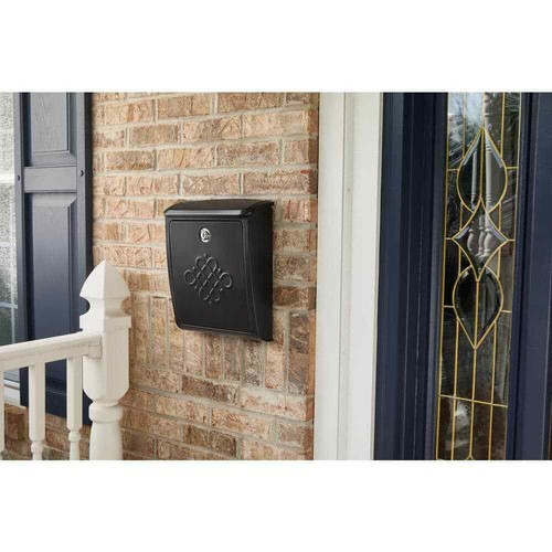 Architectural Mailboxes Bordeaux Rubbed Bronze Medium Steel Locking Wall Mount - Picture 2 of 15