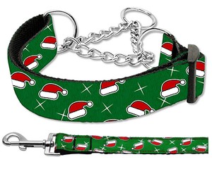christmas martingale dog collars
