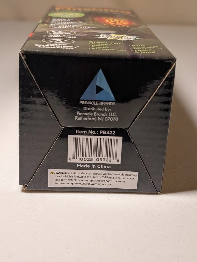 Solasa Flashing Tiki Lights Solar LED Outdoor Waterproof Distressed Box - Image 4 of 4