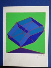 Achille Perilli "PICCHE", Serigrafia BOLAFFIARTE (1976)