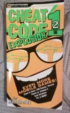 BRADYGAMES CHEAT CODE EXPLOSION 1 & 2 for Handhelds & for Consoles Book