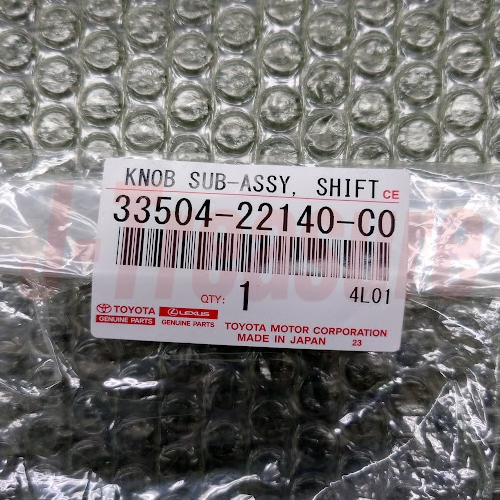 TOYOTA MARK2 JZX110 Genuine Shift Lever Knob Sub-Assy 33504-22140