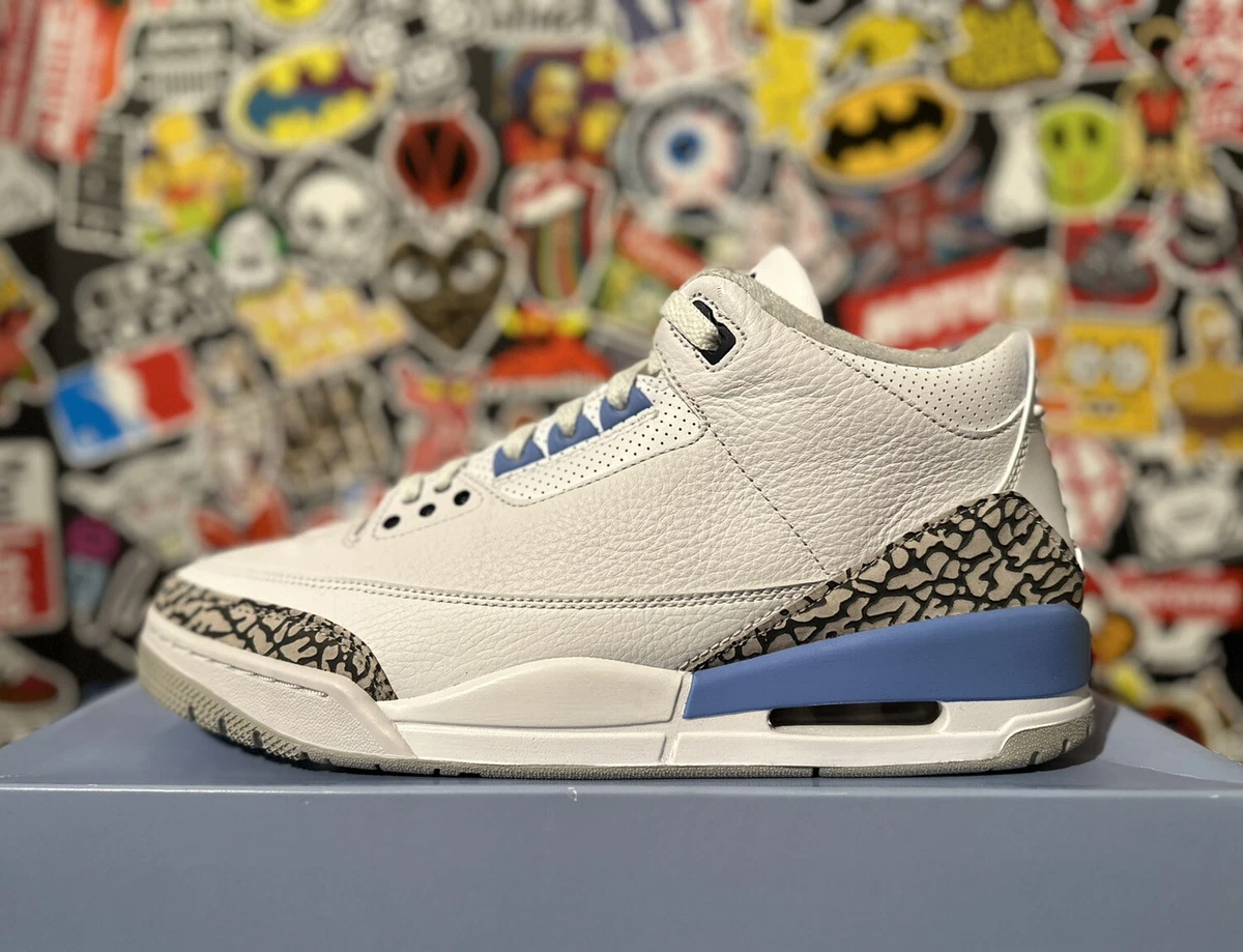 Jordan 3 hotsell unc release date