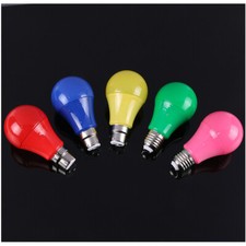 B22(2 Pin) E27(Screw) LED Lamp Bulb A50 5W Energy Saving PC Bulbs for Chandelier