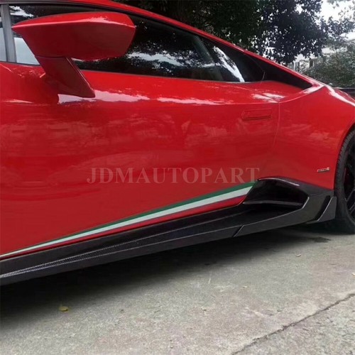 forge carbon Rear Side Skirt Sideskirts kit Msy Style For Lamborghini Lp610 - Picture 4 of 8