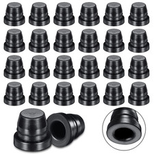 18 Pieces Brake Bleeder Screw Cap Grease Fitting Cap Rubber Dust Cover Brake Ble
