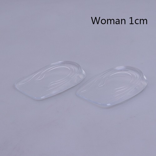 1 Pair Height Lift Men Women Shoes Insole Silicone Heel Insert Increase Talle-mx - Picture 13 of 18
