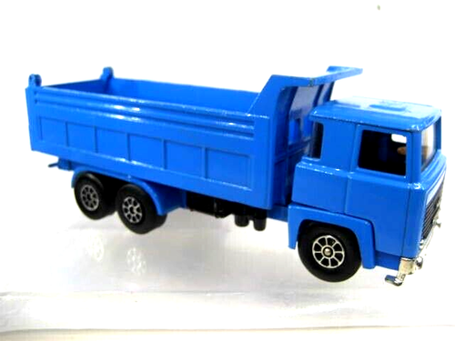 Vintage 1970s Playart Fast Wheels #141 Dump Truck 7903 Blue 6" Long 1:43 Scale - Picture 1 of 20