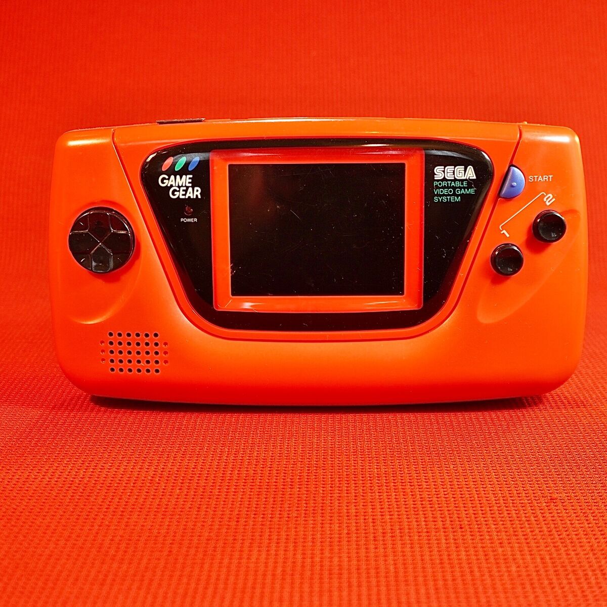 Sega Game Gear Console HGG-3210 Black Red Yellow Blue Tested Sega Game Gear Console HGG-3210 Black Red Yellow Blue Tested