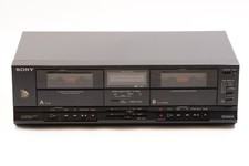 Sony Tape Cassette Player And Recorder TC-W255 AS-IS  Read Broken Drive Bands 