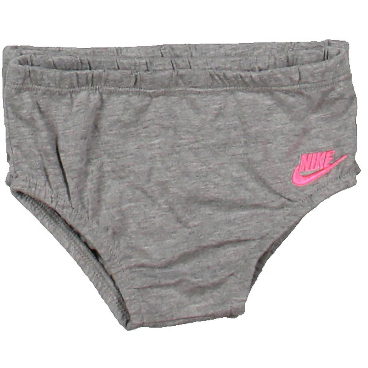 Чехол для подгузника Nike Grey для новорожденных девочек, 2 предмета, 6 м BHFO 9715