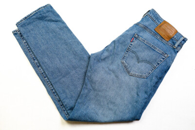 Levis Jeans Hose Levi`s Pant Trouser 502 Denim Straight Big E Taper MC W 34 L 34
