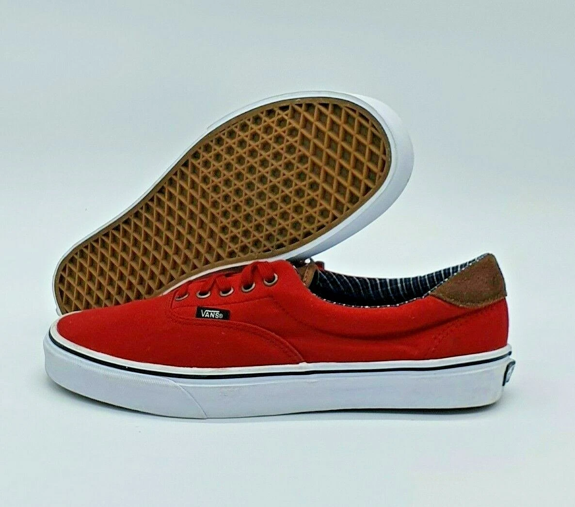 Scarpe da skateboard autentiche Vans Authentic Red Sneaker Surf Rosso EU 42 & 44 5
