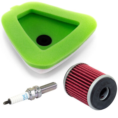 Servicekit Für KTM SX-F 250 4T Baujahr 2007 – Luftfilter, Ölfilter & Zündkerze Von Hiflo & NGK
