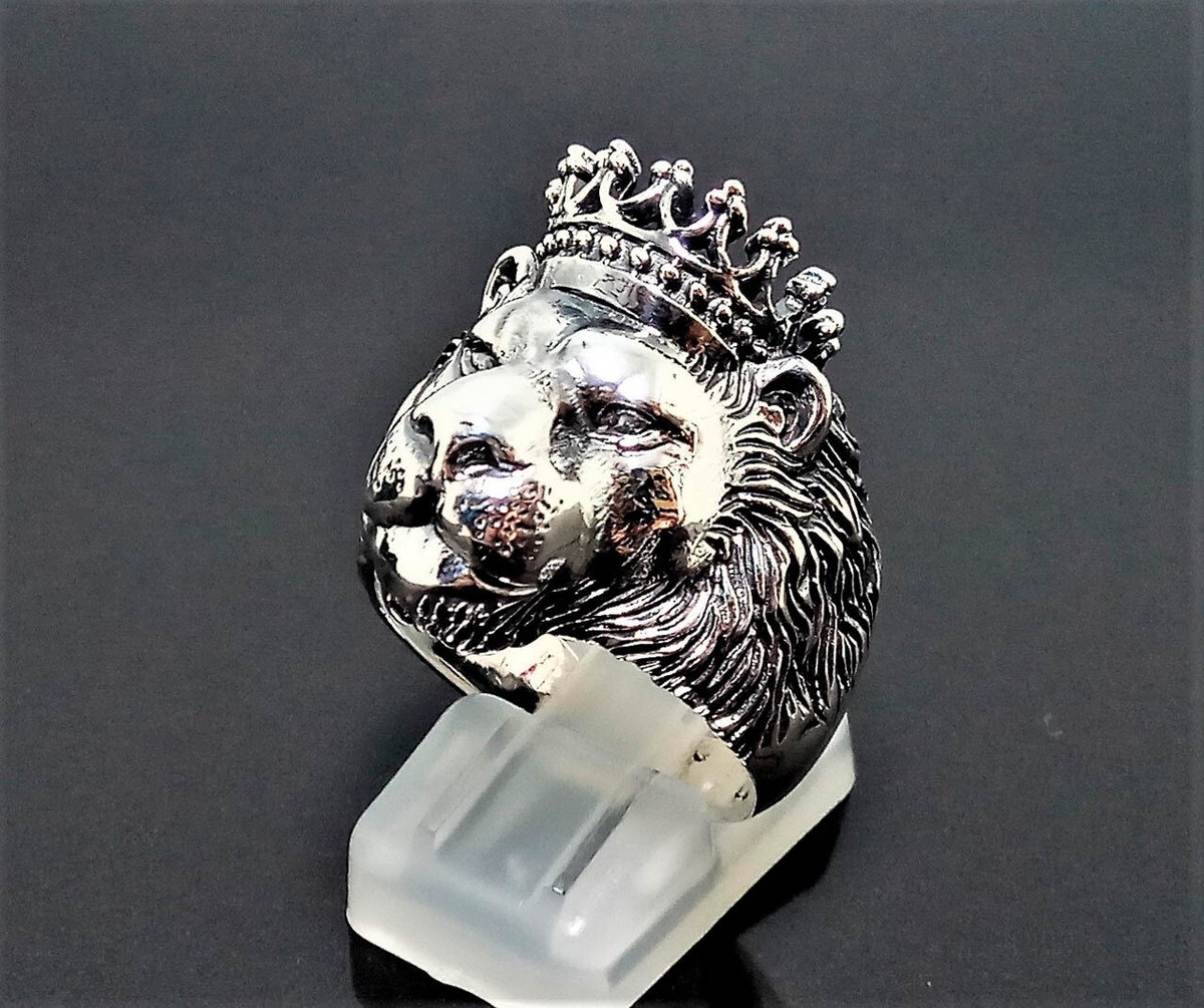SV925 Lionリング SV925 ライオン モチーフ リング 指輪 アクセサリー : umu