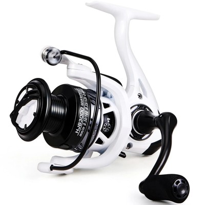 Spinning Reel High Speed 5.2:1 Ratio Fishing Reel with Max Drag 8kg EVA Handles