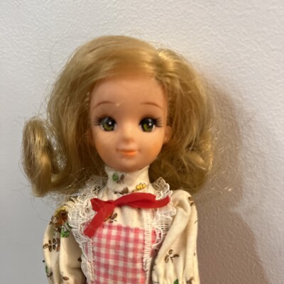 あけちゃん Vtg Harumi Asaoka Doll Licca-Chan Friend Takara 1970s Japan