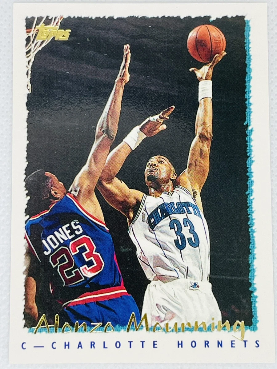1994 95 Topps 39 Alonzo Mourning Basketball Card HOF eBay