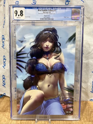 Mad Goblin Gallery 7 Cover F Virgin 9.8 Comic Jasmine Blue  Ltd 19/20 Cosplay