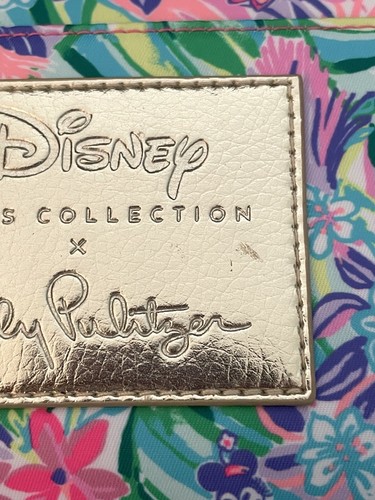 Lilly Pulitzer Disney Dreamin Crossbody Pink Minnie Mouse Floral Daisy Duck Bag - Picture 10 of 10