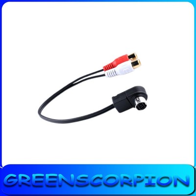x1pcs For Alpine KCA-121B Ai-Net RCA Aux Aux Input Adapter Cable