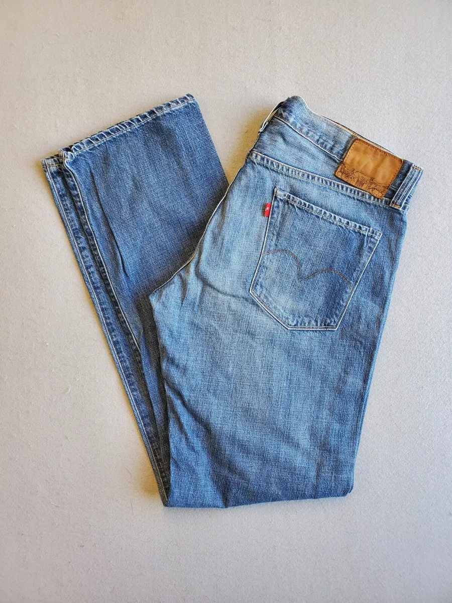 Vintage Levi Capital E Hesher Straight Leg Jeans Size 38 (Measures: 38x34)