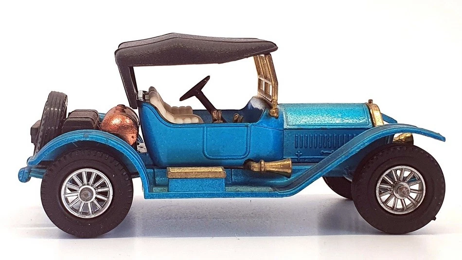 Matchbox Models Of Yesteryear Y-8 - 1914 Stutz Roadster - Blue - Image 3 of 4