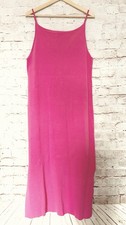 Vince Camuto Womens Sleeveless Maxi Knit Dress Size XL Pink