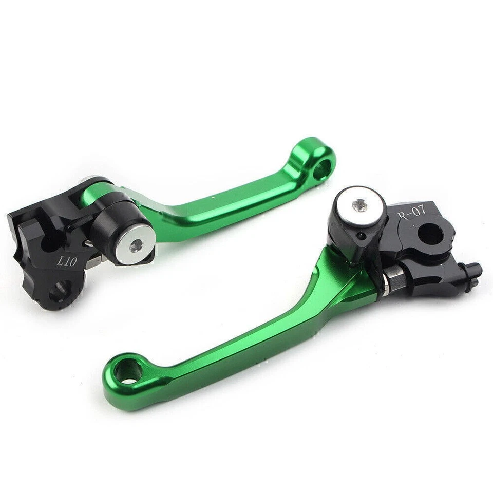 Palanca embrague freno pivote para Honda CRF250R 2007-2022 CRF450R 07-20 verde Foto 4 de 4