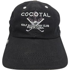 Ahead Extreme Cocotal Golf & Country Club Punta Cana Adjustable Hat Cap Black