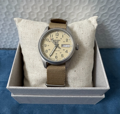 Seiko 5 Sports Collection Aviator Style Watch for Men SRPJ83 | eBay