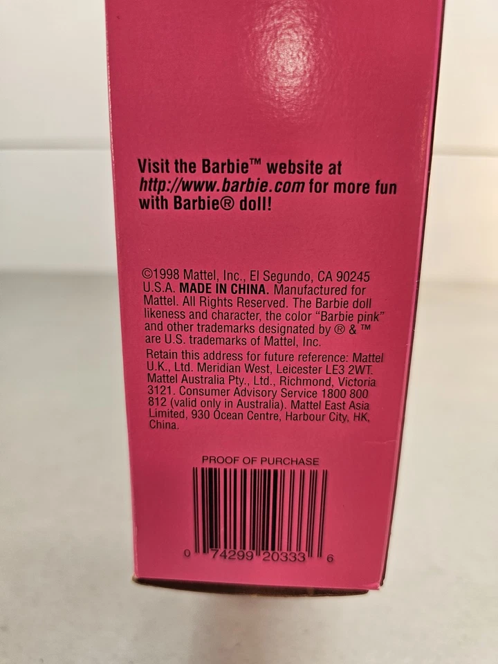 Barbie & Kelly Giggles 'N Swing 20333 Mattel 1998 de colección nueva en caja nunca abierta Foto 2 de 4