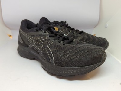 Asics Gel Nimbus 22 Womens Black Black Sz 9 NIB 1012A587-002