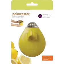Chef'n PalmZester Citrus Zester for Lemons, Limes, Oranges, Avocado Green
