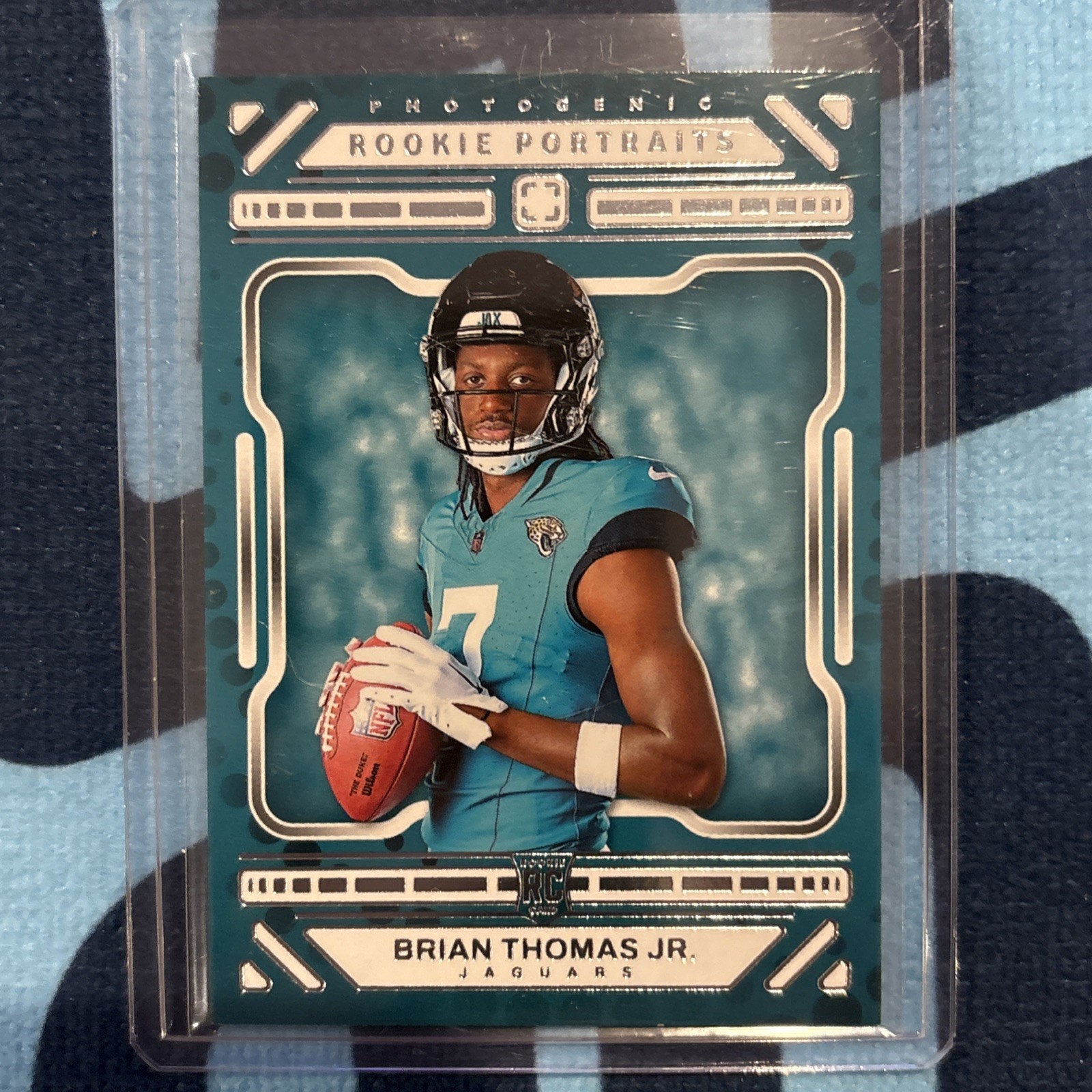 2024 Panini Photogenic Rookie Portraits #158 Brian Thomas Jr Rookie RC Jaguars