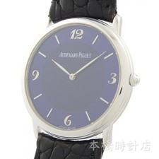 AUDEMARS PIGUET Jules Audemars Ref.14894BC Blue Dial 18K WG Hand-Wound Watch 2