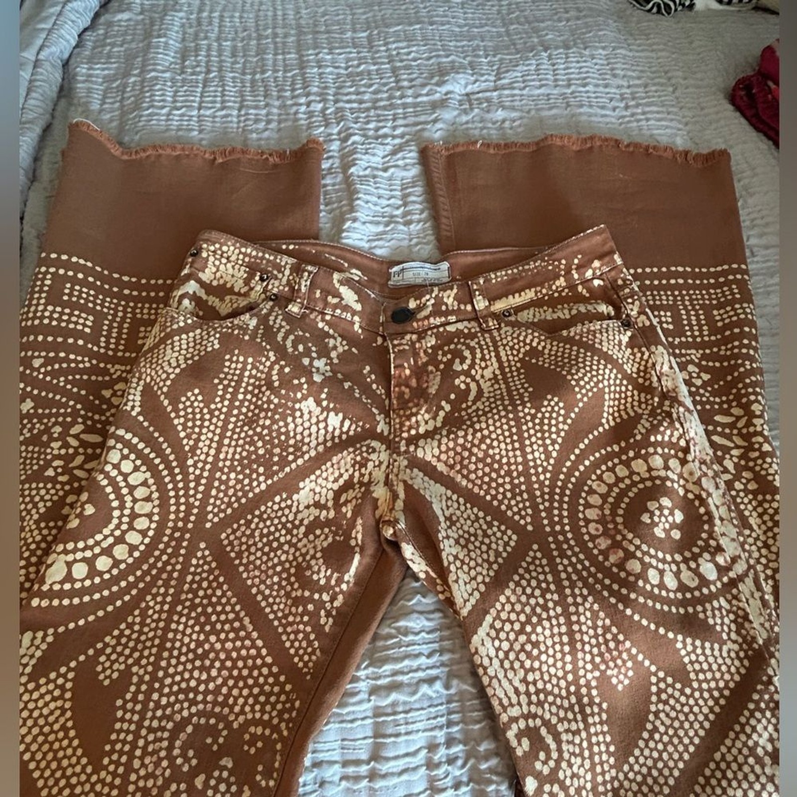 Free People Rare Discharge Bali Flare size 28 image 9