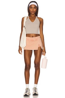 NWT FP Movement By Free People Hot Shot Mini Skort Petal Size Medium 