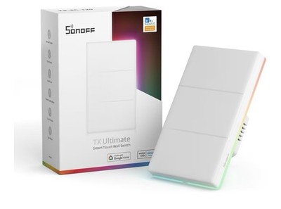 SONOFF TX Smart Light Switch, LED Backlight, 2.4GHz WiFi Smart Touch Wall Switch