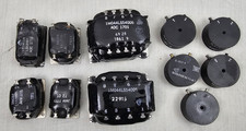 LOT OF SOME NEW AND USED TRANSFORMERS AND TRANSISTORS