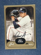 2002 Just Minors Angel Guzman Autograph Chicago Cubs /300