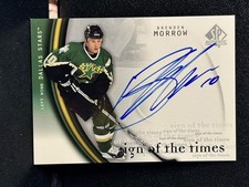 2005-06 SP Authentic Sign of the Times Brenden Morrow Auto