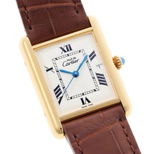 Cartier 2000s Must Tank XL Date Ref.W1013754 from JAPAN 6
