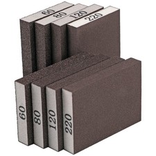 8 Pack Sanding Sponge, Blocks 60/80/120/220 Grit, Brown