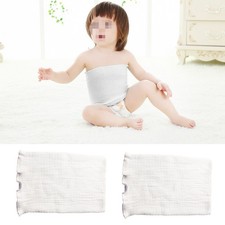 Pure Cotton Umbilical Cord Double-Deck Navel Belt Belly Button Protector