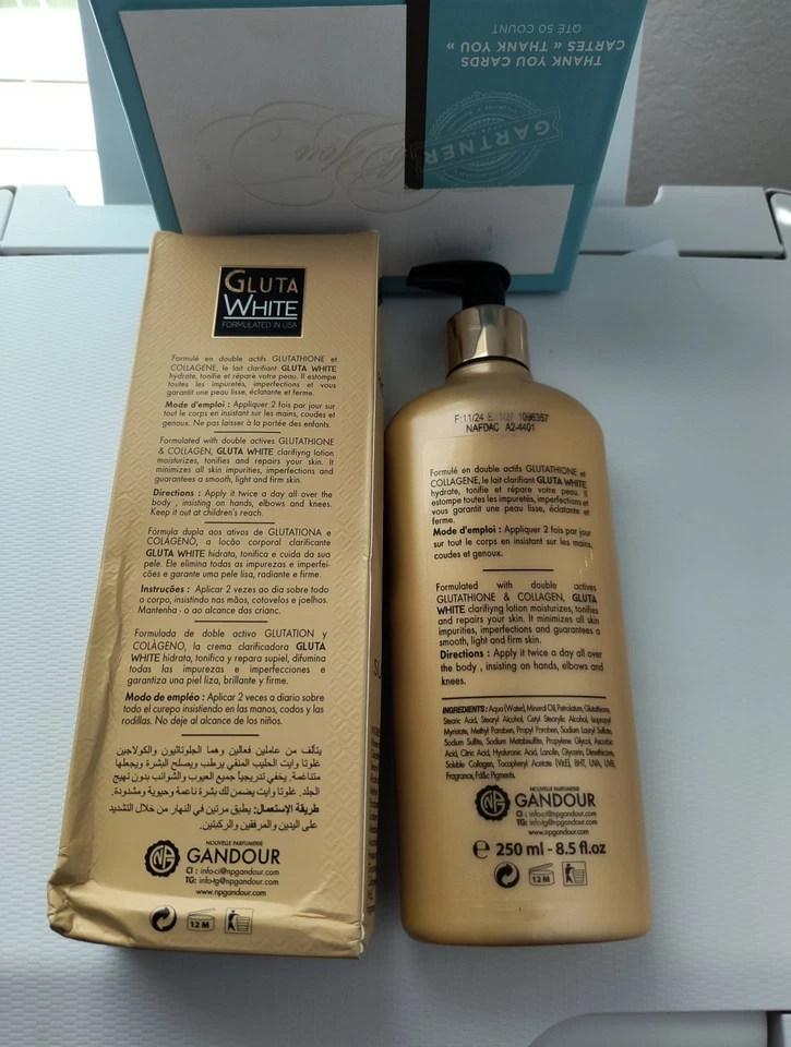 Gluta White Age Defying Lotion Wt Glutathione & Collagen 250ml  - Image 3 of 4