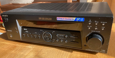 Sony STR-DE 375 Dolby Prologic 5.1 Receiver inkl. Fernbedienung (remote control)